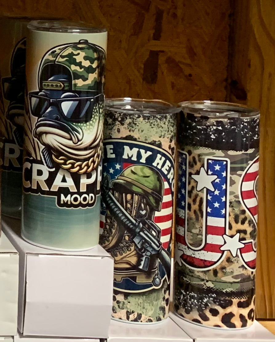 I Love My Hero 20 oz Tumbler