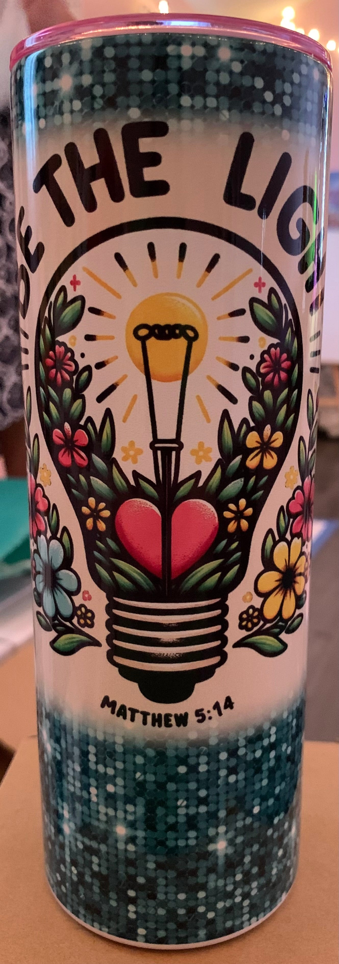 Be the Light tumbler set