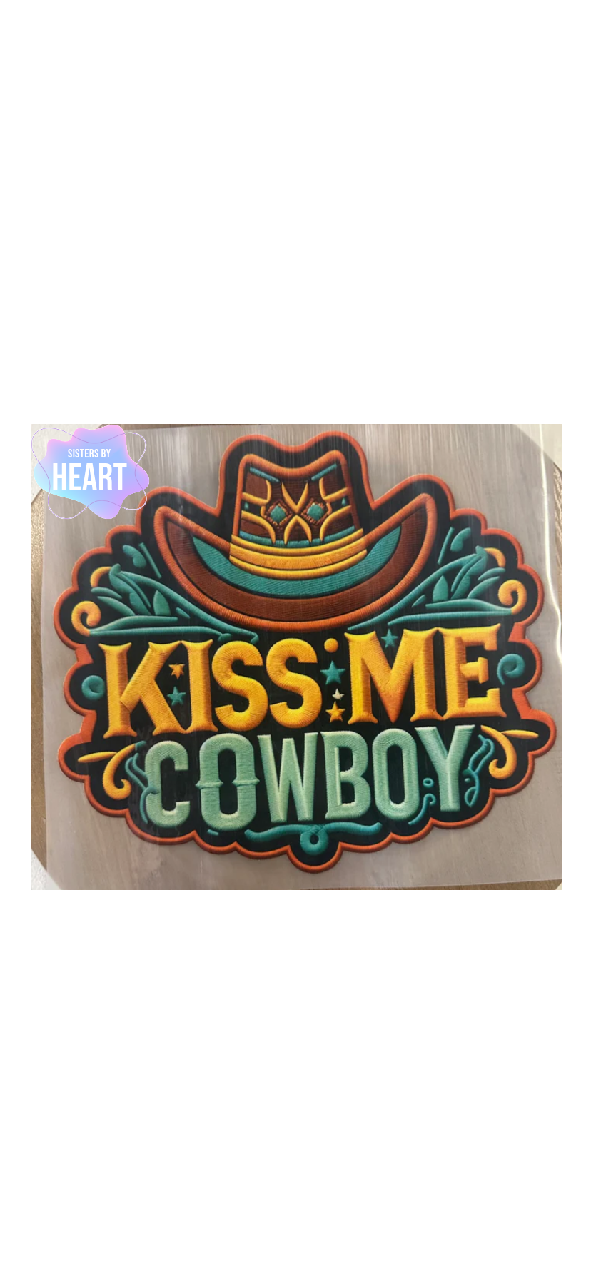 Kiss Me Cowboy Tshirt