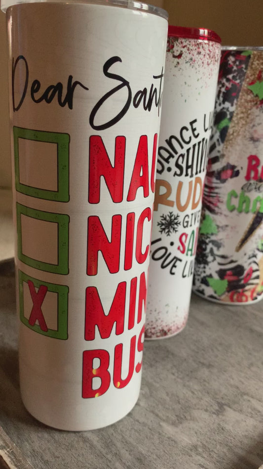 Christmas 20 oz tumbler sets